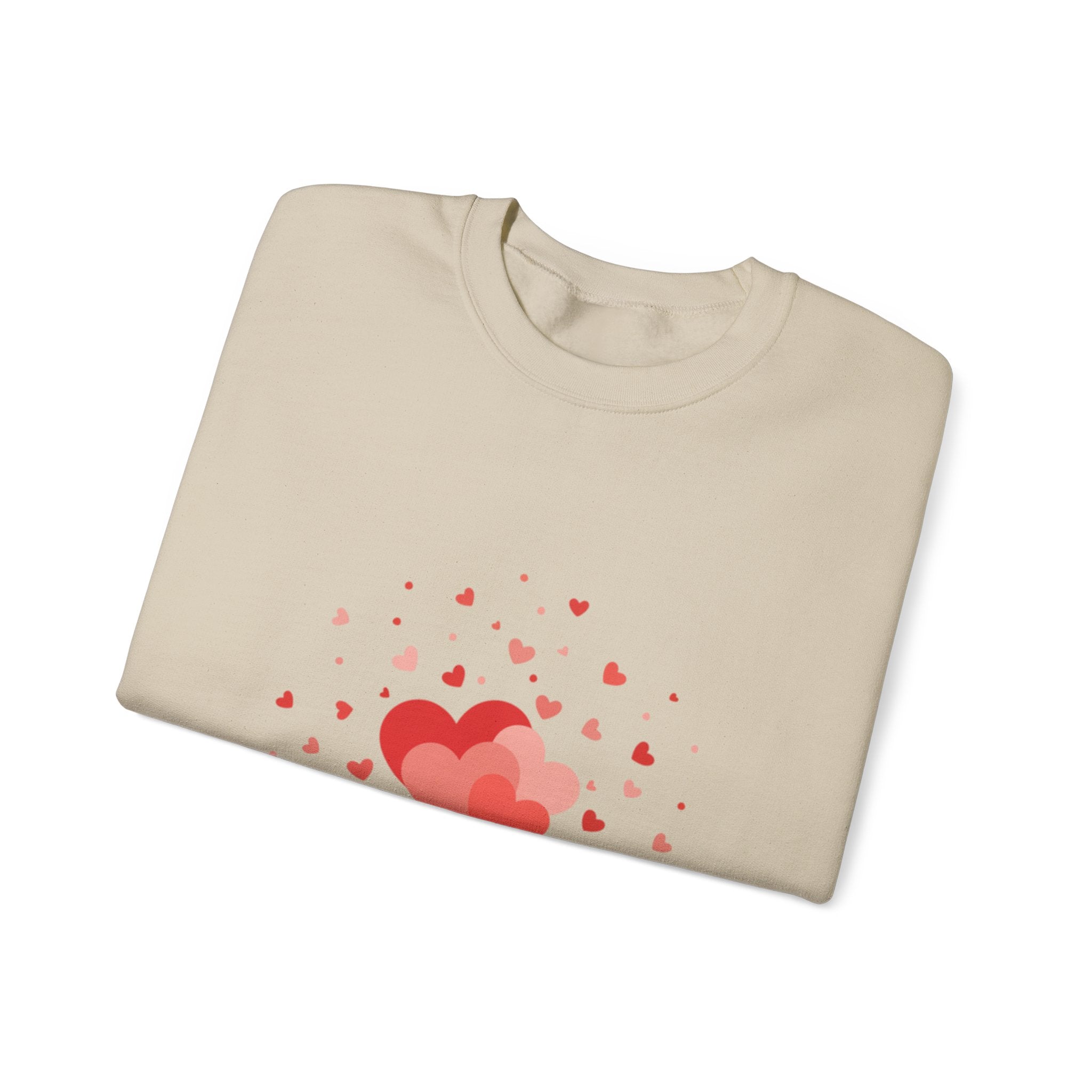 tiny heart confetti crewneck Sweatshirt | tiny heart design, valentine doodle