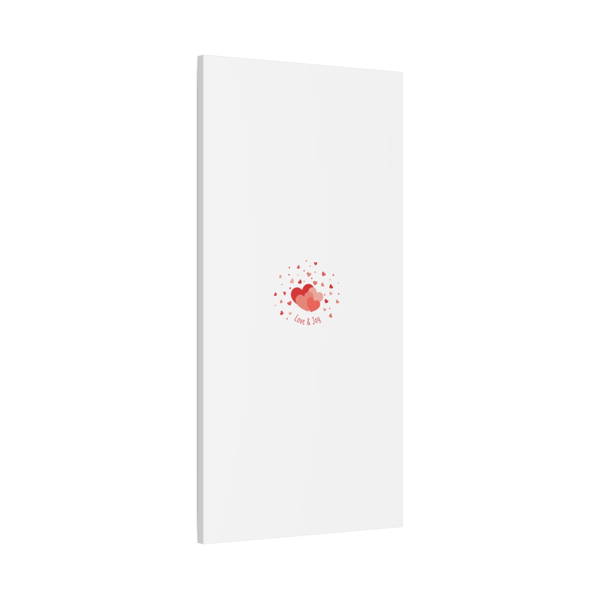 Tiny Heart Confetti Canvas | Matte Stretched Canvas