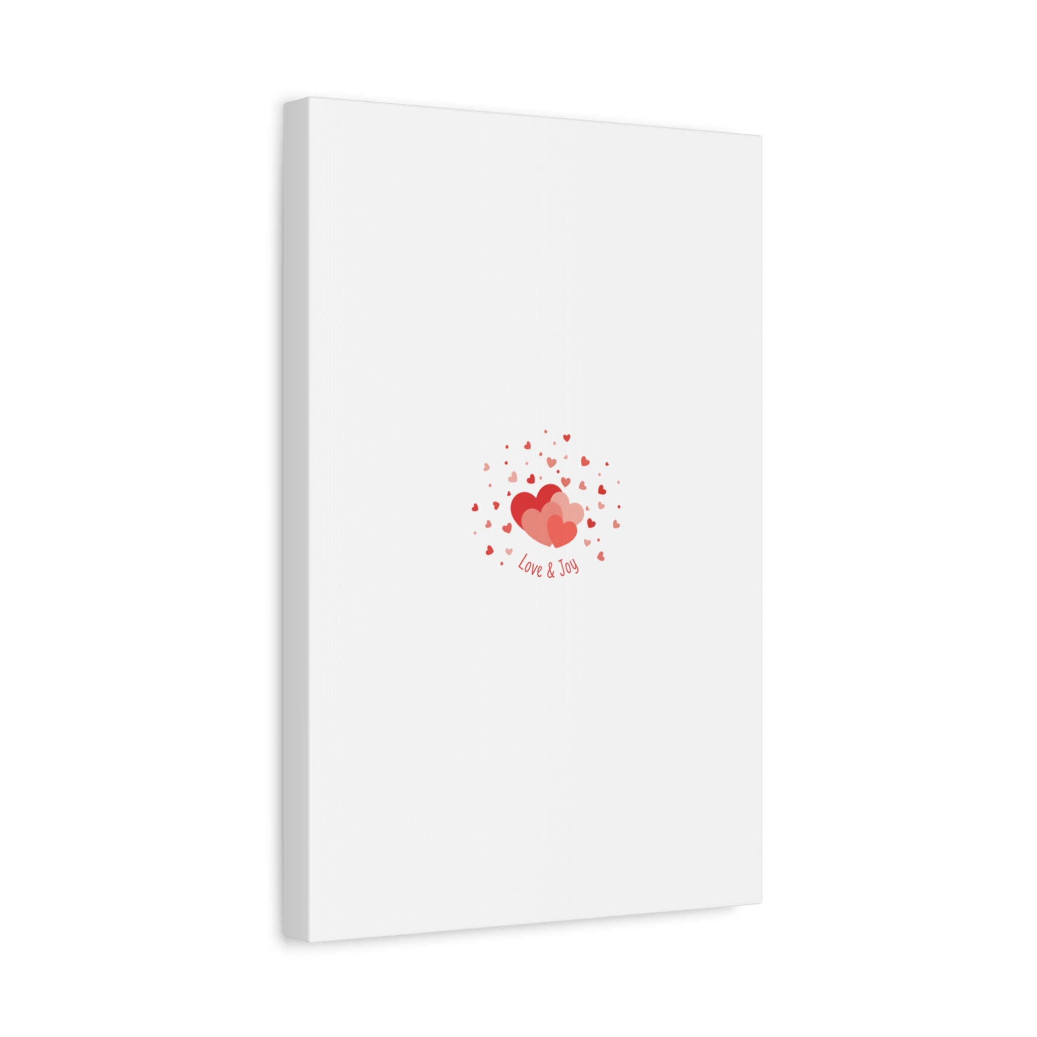 Tiny Heart Confetti Canvas | Matte Stretched Canvas