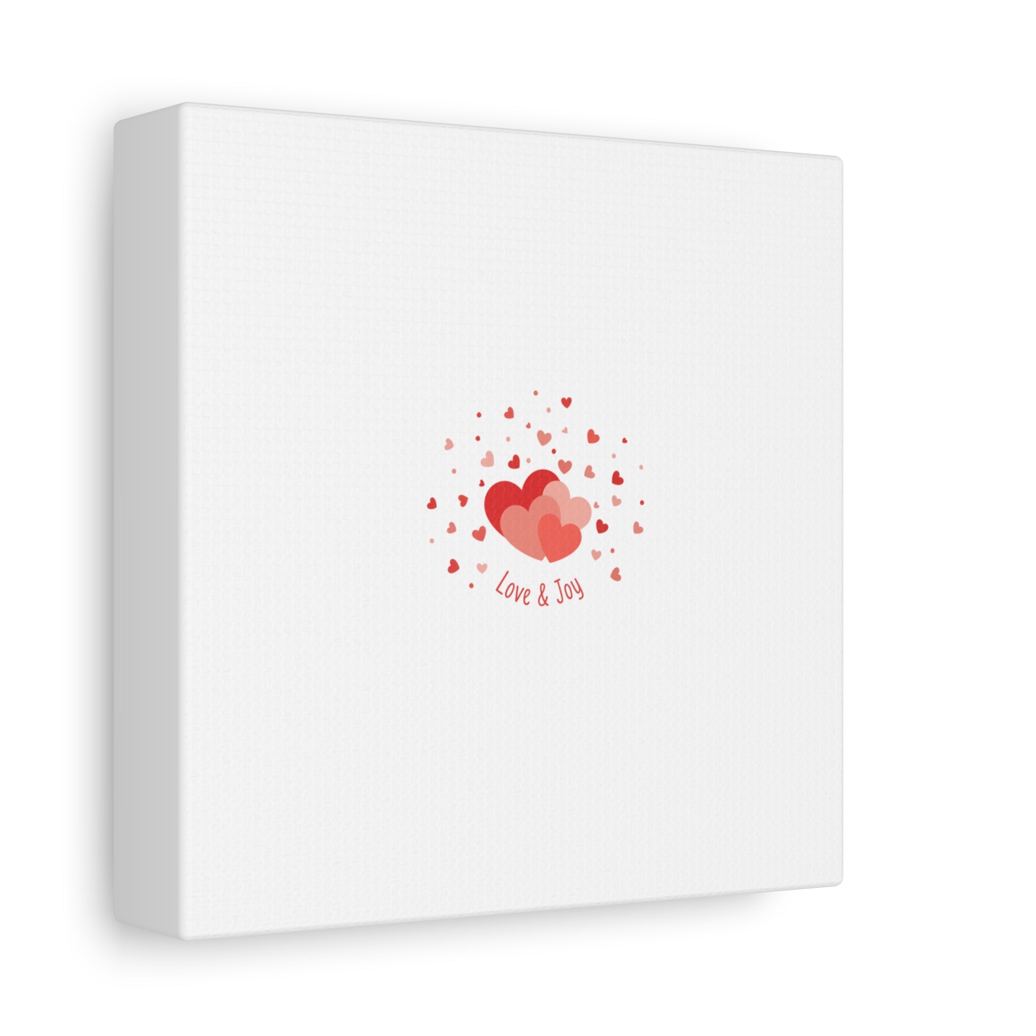 Tiny Heart Confetti Canvas | Matte Stretched Canvas