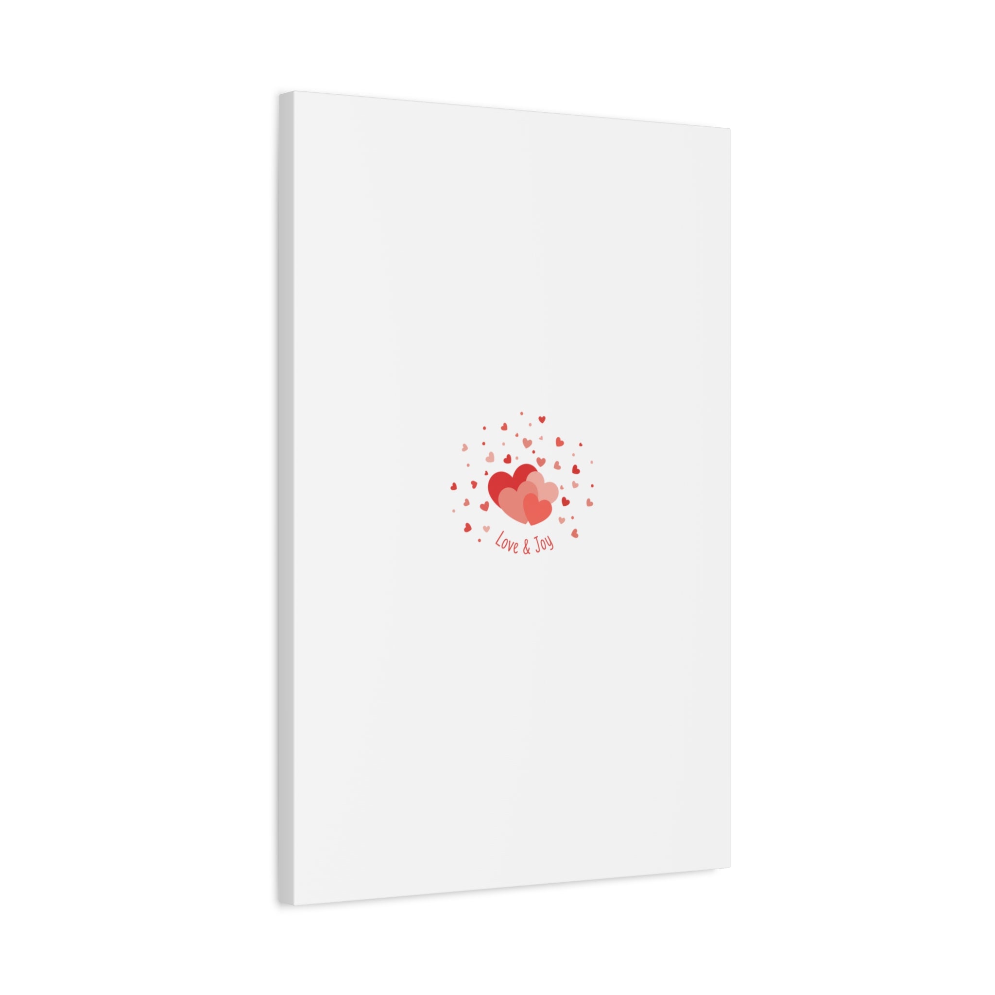 Tiny Heart Confetti Canvas | Matte Stretched Canvas