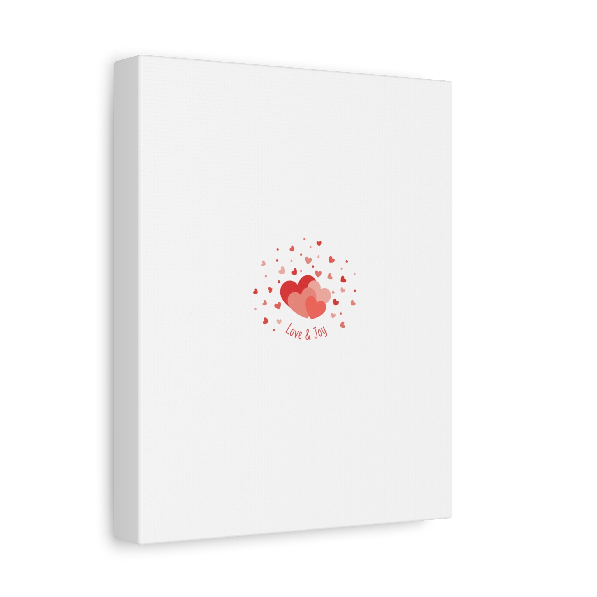 Tiny Heart Confetti Canvas | Matte Stretched Canvas