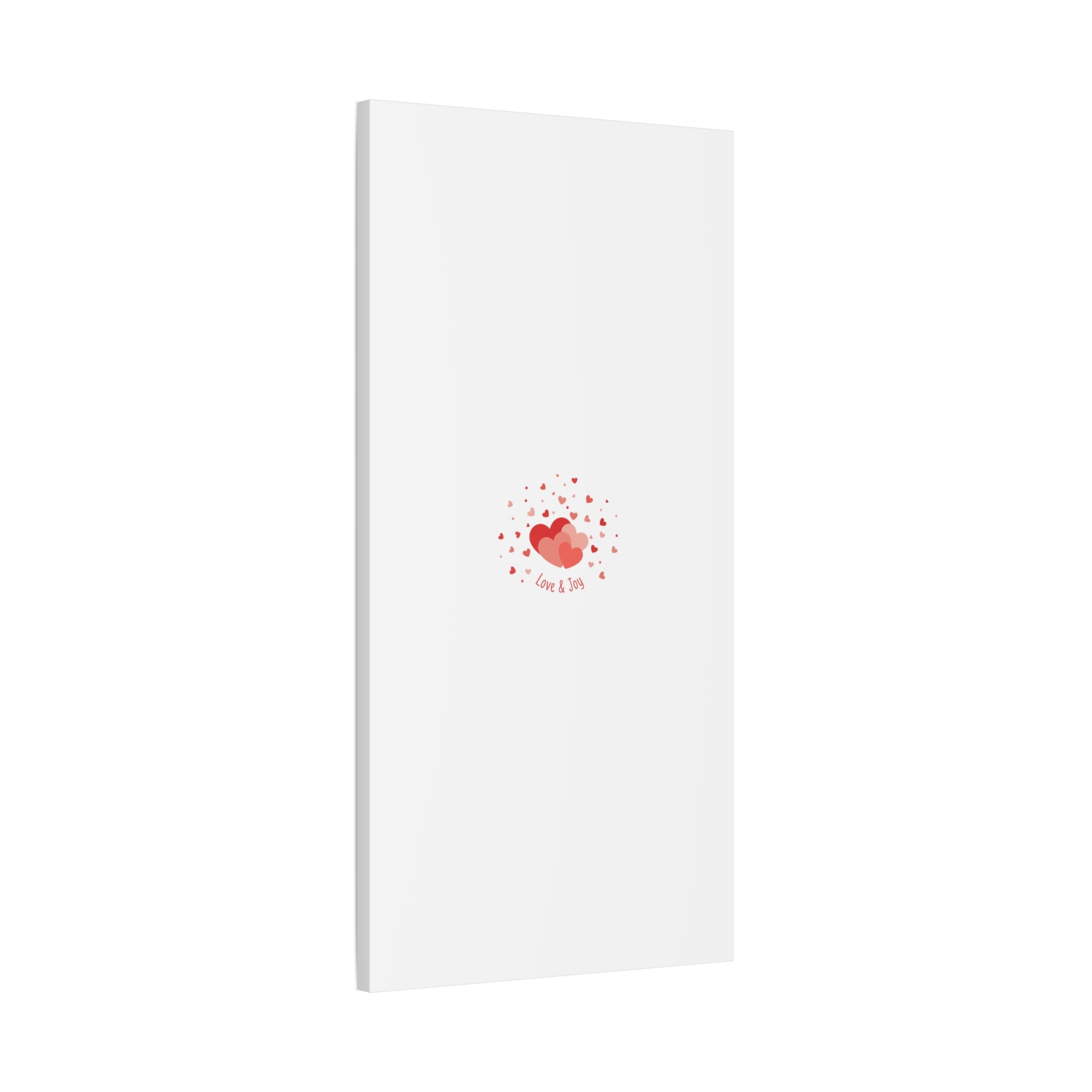 Tiny Heart Confetti Canvas | Matte Stretched Canvas