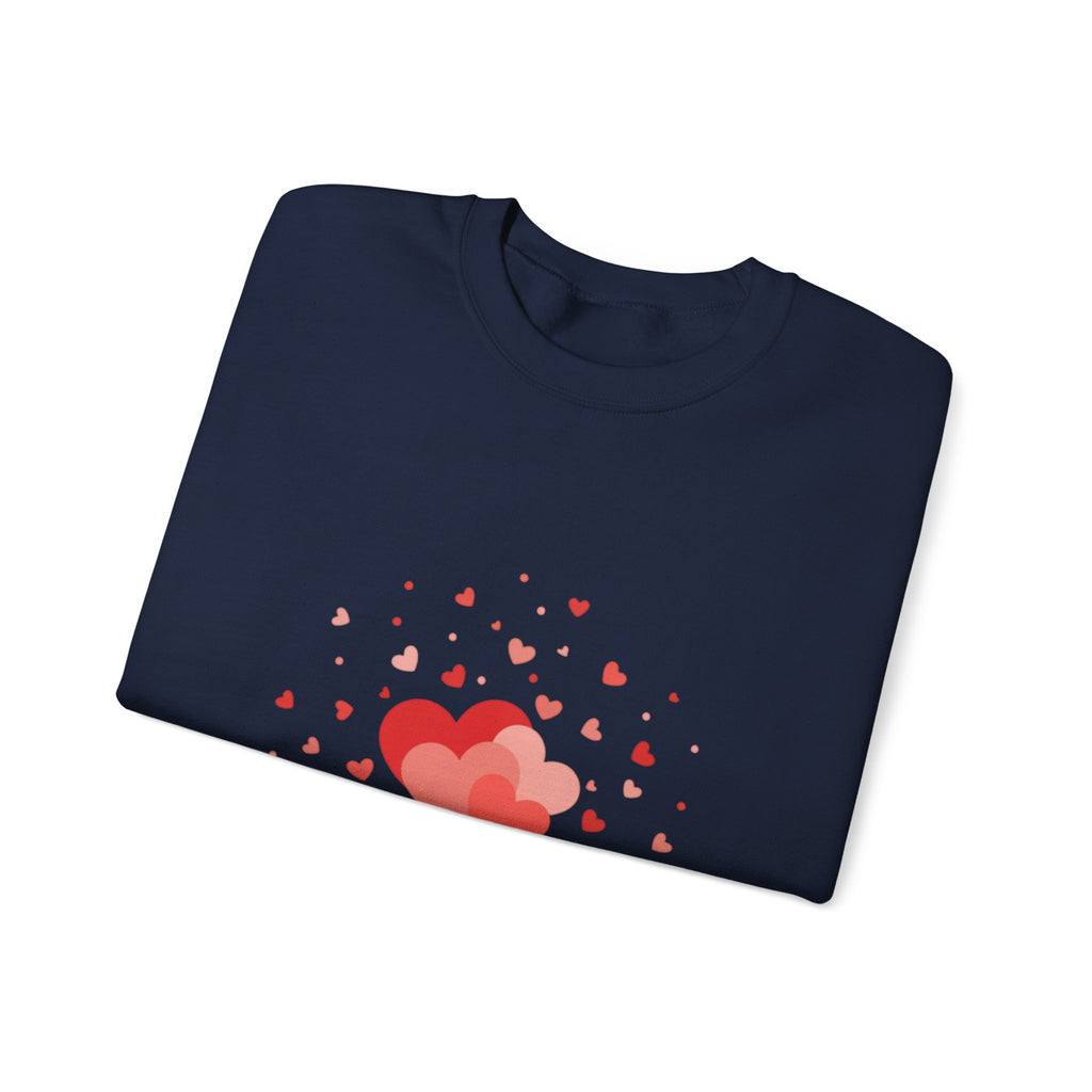 tiny heart confetti crewneck Sweatshirt | tiny heart design, valentine doodle