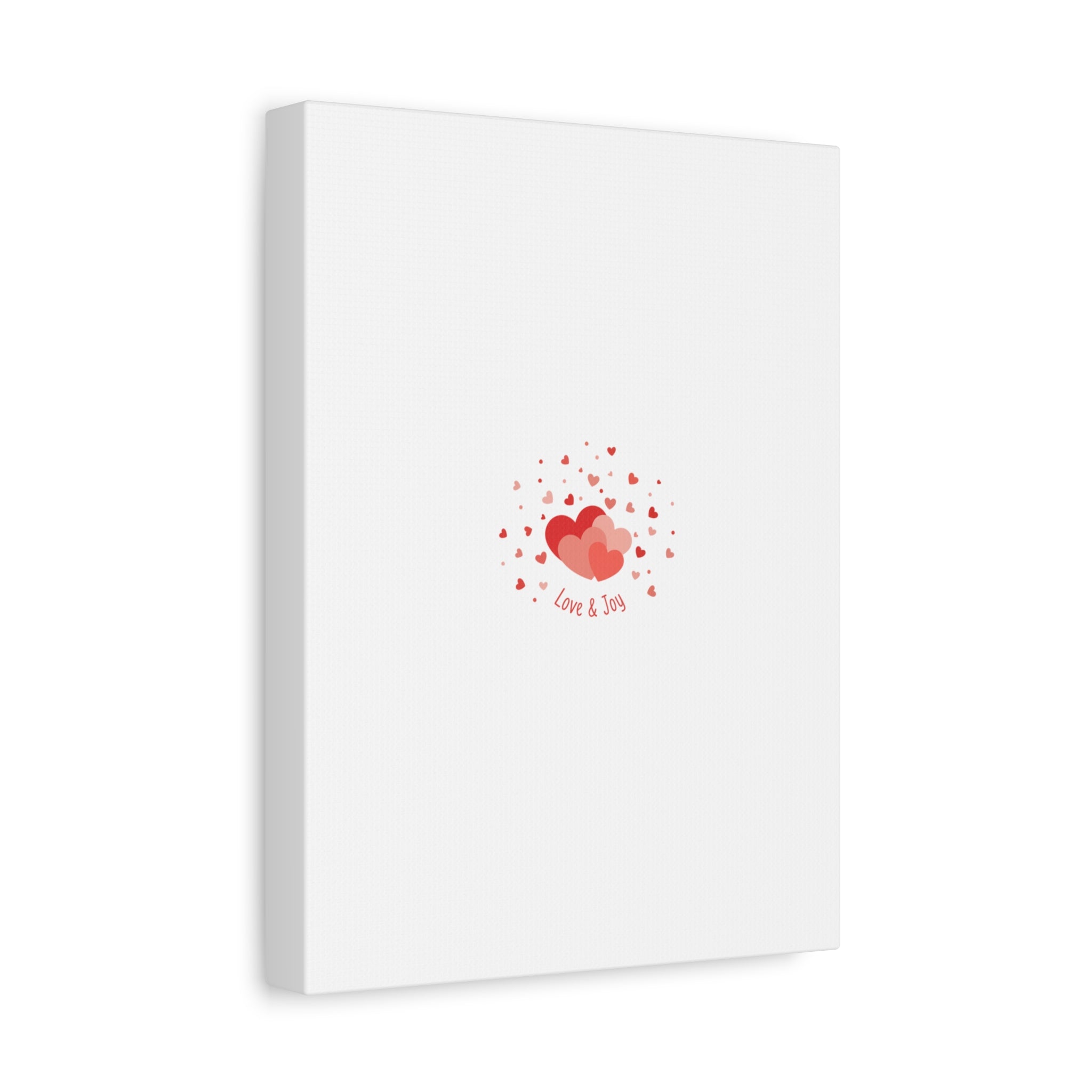 Tiny Heart Confetti Canvas | Matte Stretched Canvas
