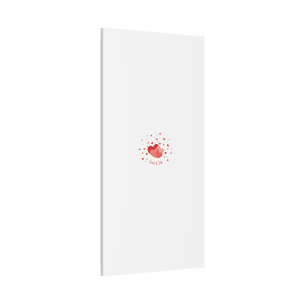 Tiny Heart Confetti Canvas | Matte Stretched Canvas