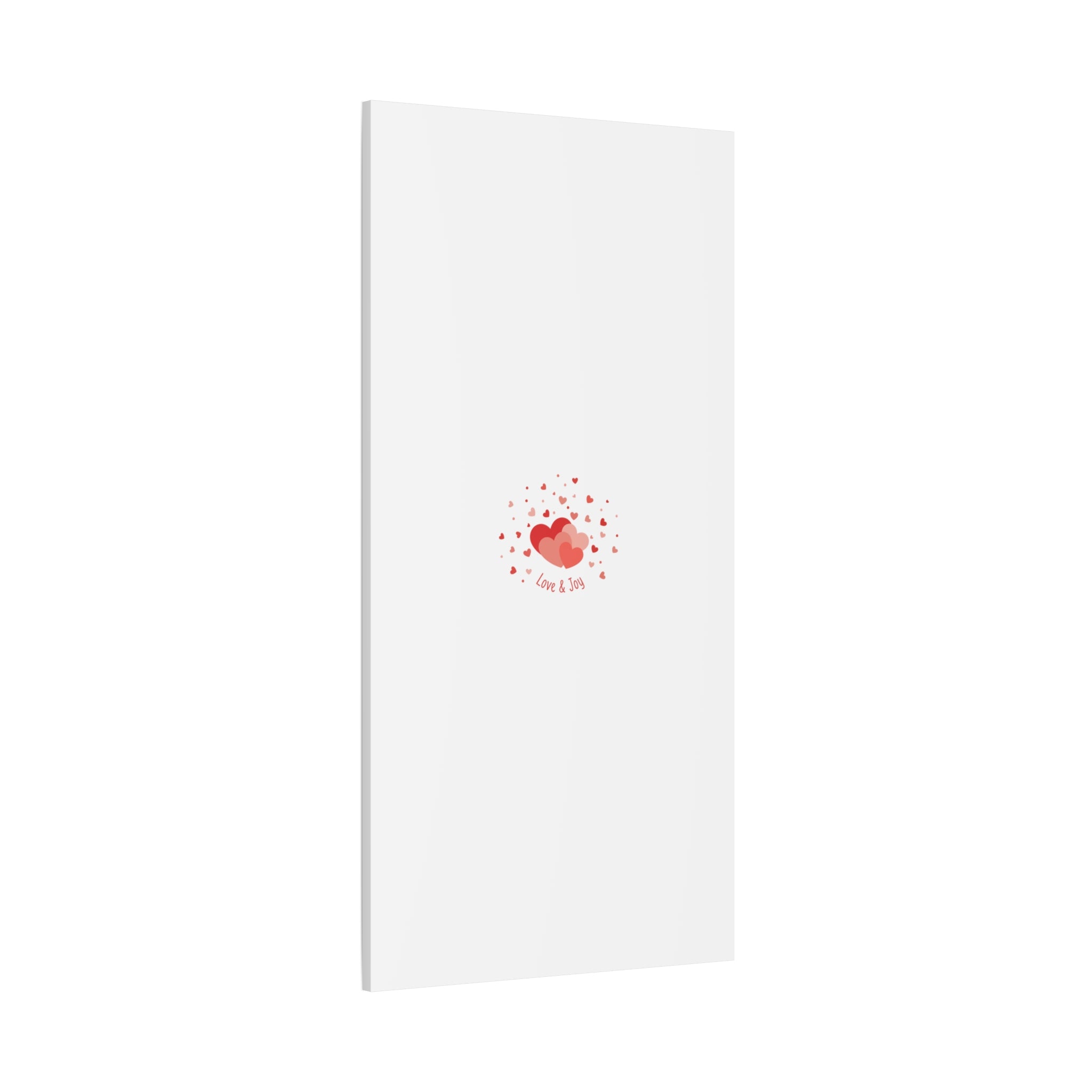 Tiny Heart Confetti Canvas | Matte Stretched Canvas