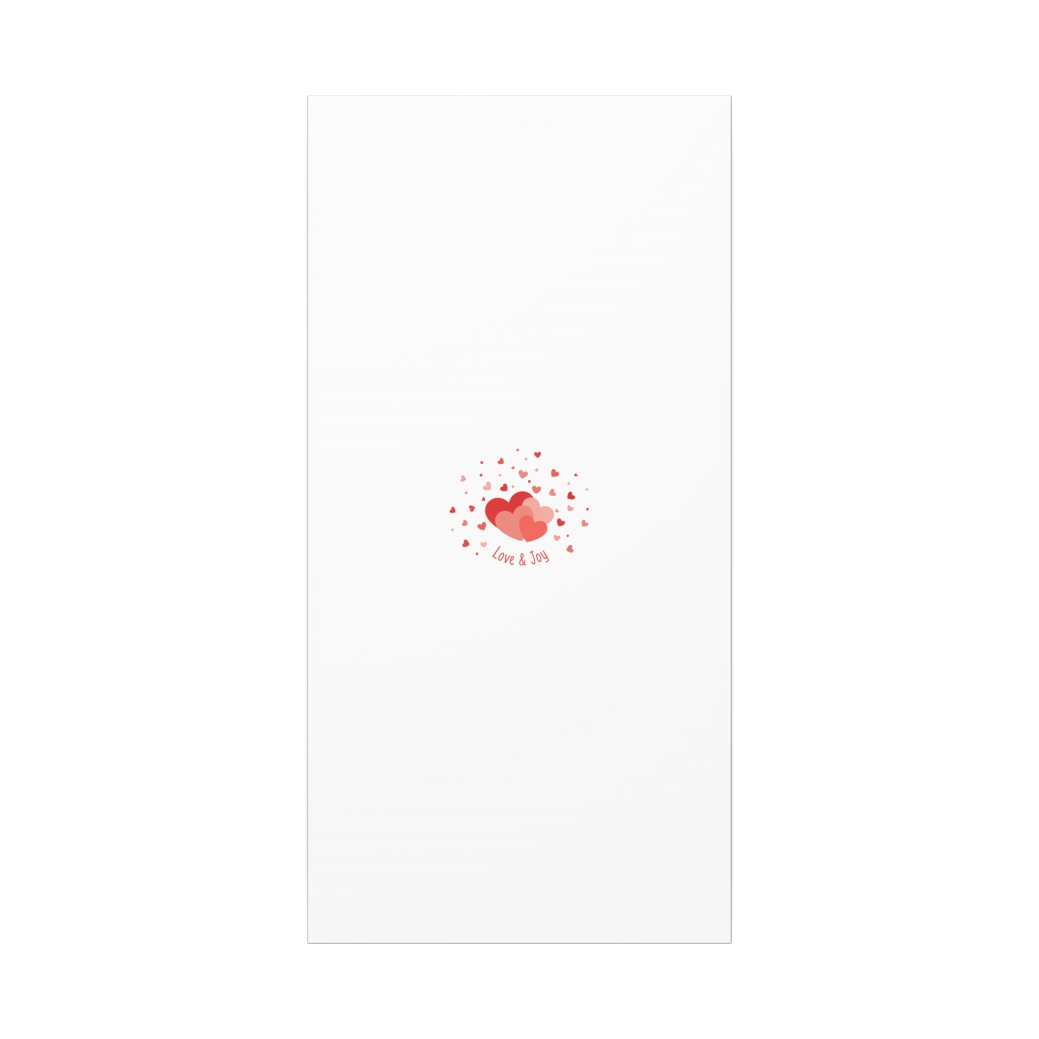Tiny Heart Confetti Canvas | Matte Stretched Canvas