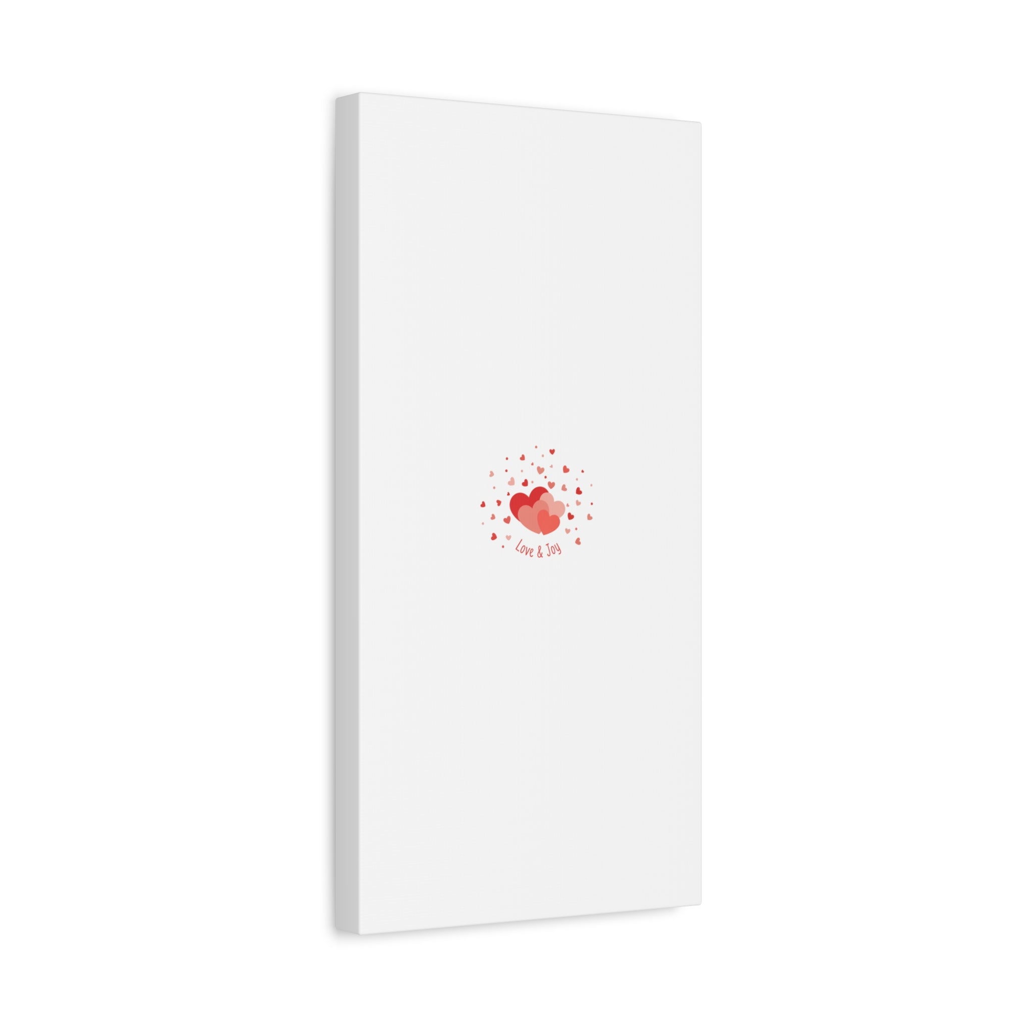 Tiny Heart Confetti Canvas | Matte Stretched Canvas