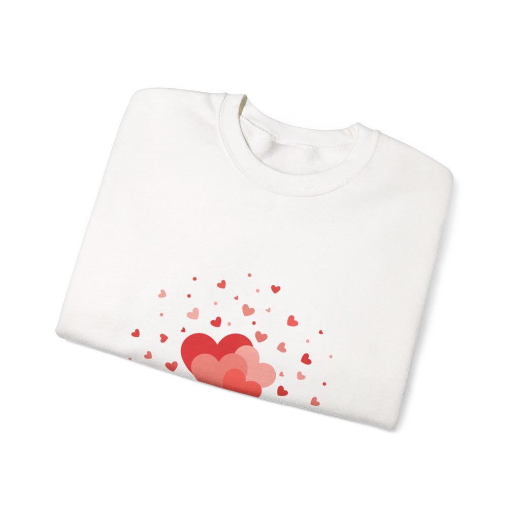 tiny heart confetti crewneck Sweatshirt | tiny heart design, valentine doodle